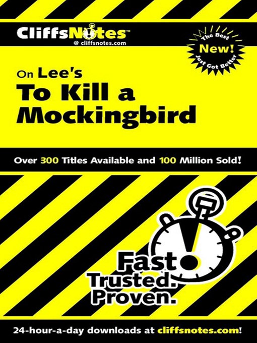 Title details for CliffsNotes on Lee's To Kill a Mockingbird by Tamara Castleman - Wait list